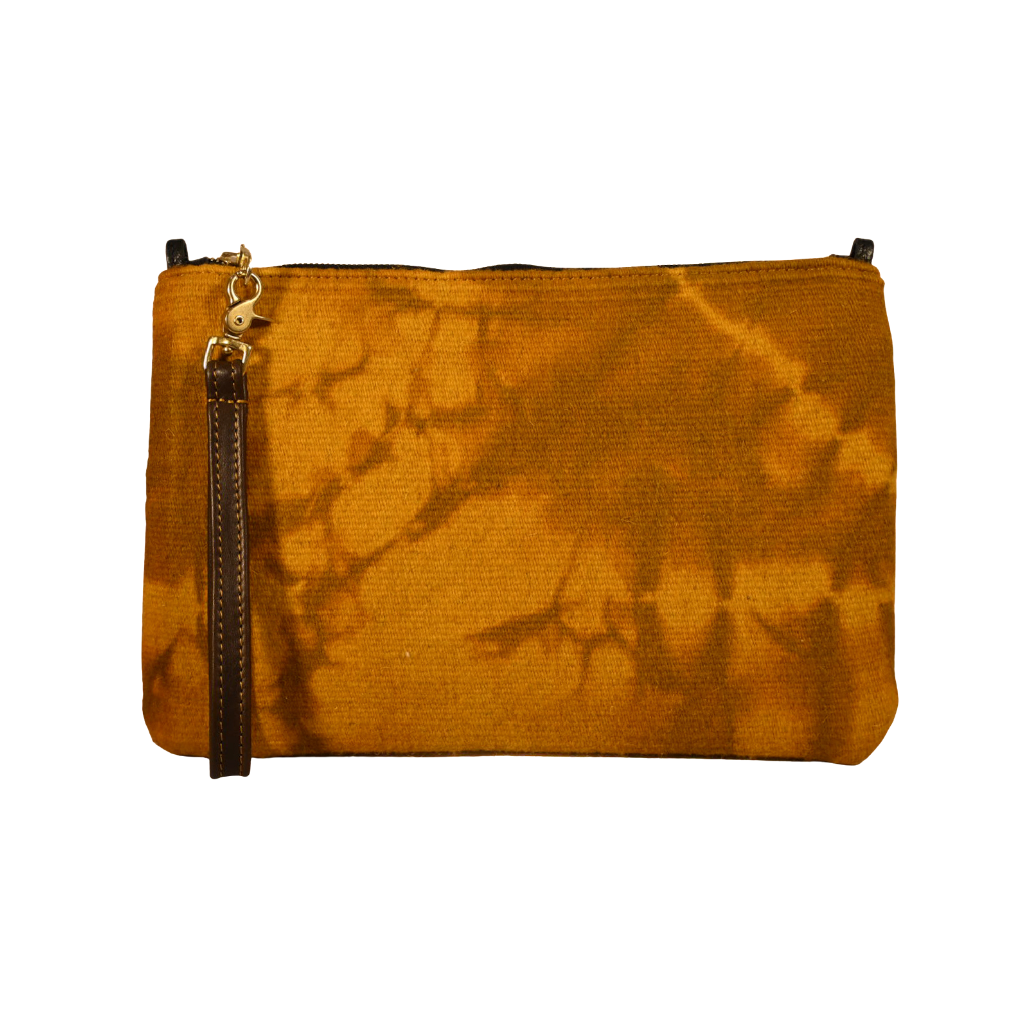 Hand Woven Handbag - Antique Gold