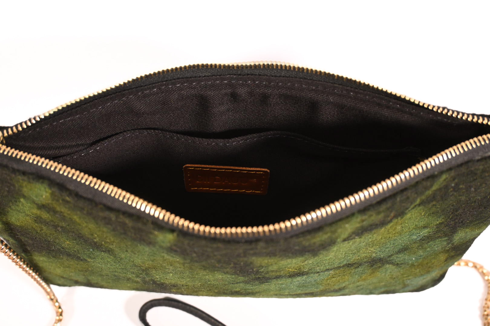 Hand Woven Handbag - Evergreen