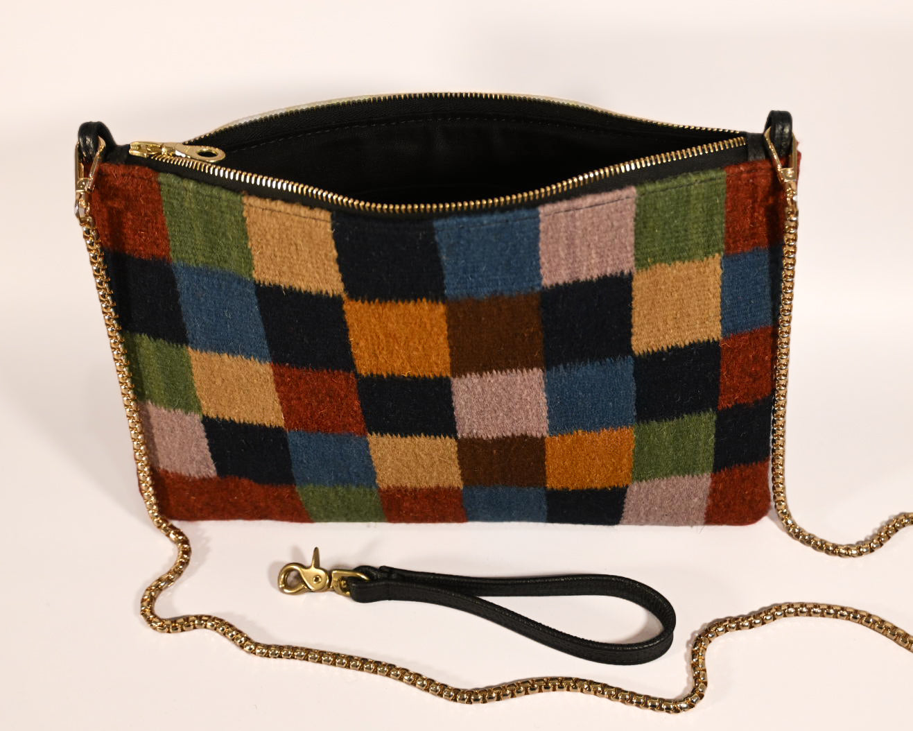 Hand Woven Handbag - Sunrise Patchwork